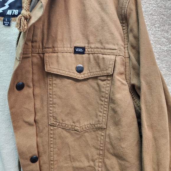 Vans Anthony Van Engelen Mens Canvas Coat Size Large - Picture 7 of 9